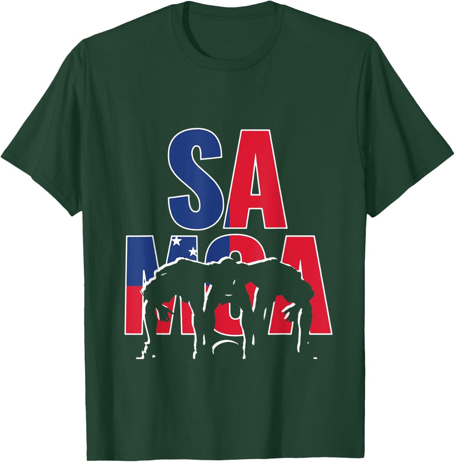 Samoa Rugby 2019 Union | Fans Kit for Samoan Supporters T-Shirt - T-Shirt | Forest