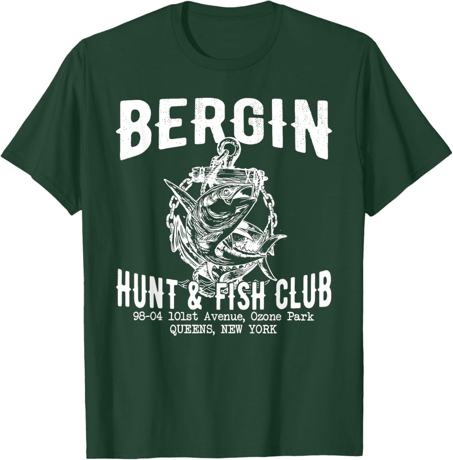 BERGIN HUNT & FISH CLUB Funny design T-Shirt - T-Shirt | Forest