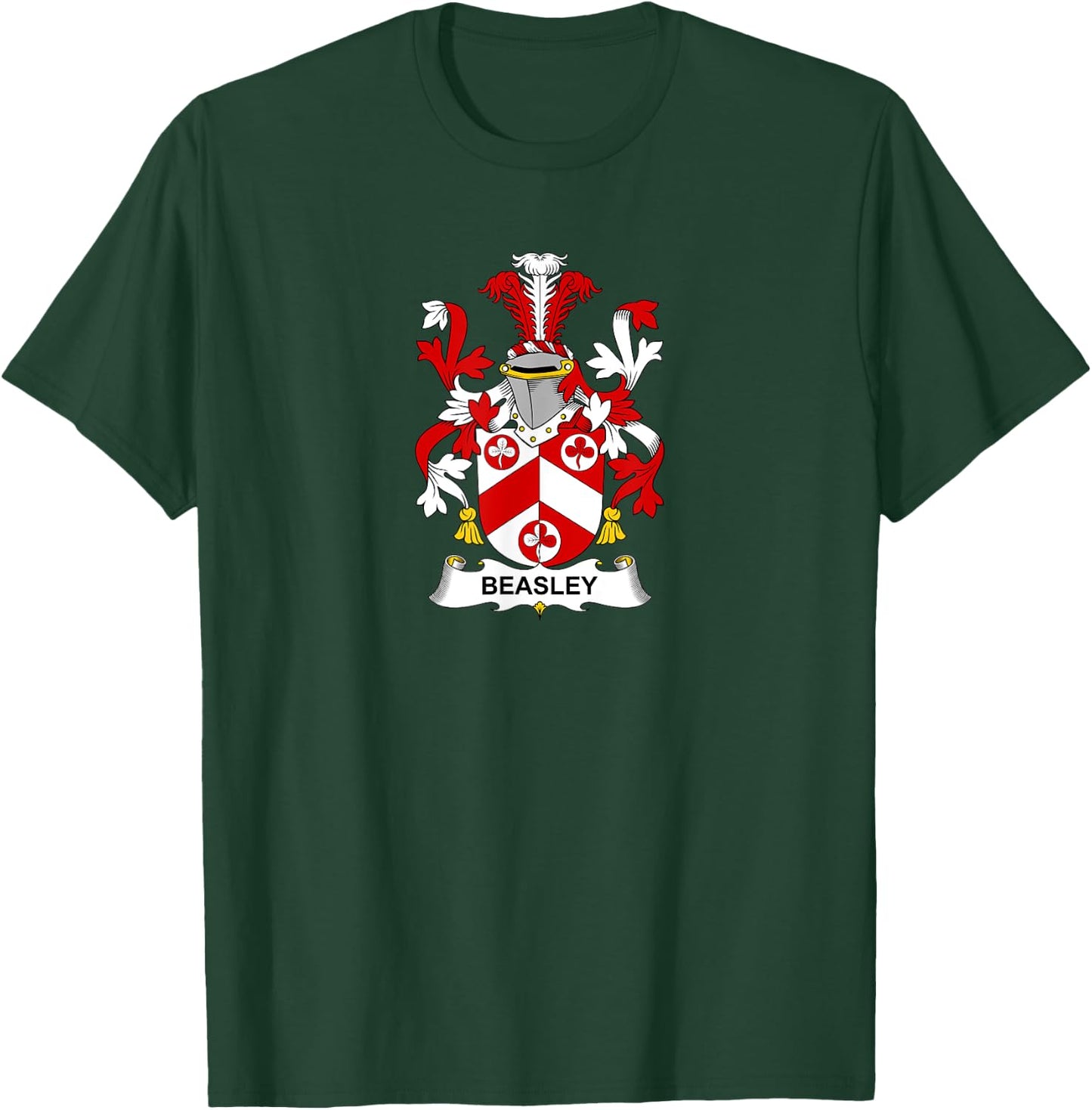 Beasley Coat of Arms - Family Crest Shirt T-Shirt - T-Shirt | Forest