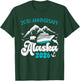 20th Anniversary Wedding Alaska Cruise 2026 Matching Couple T-Shirt - T-Shirt | Forest