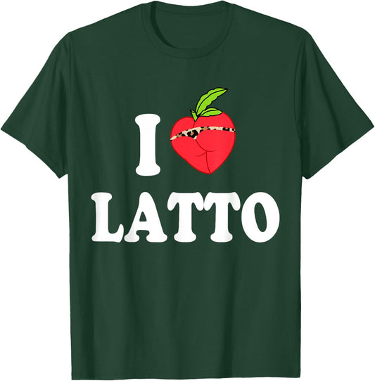I Love Latto I Heart Latto T-Shirt - T-Shirt | Forest