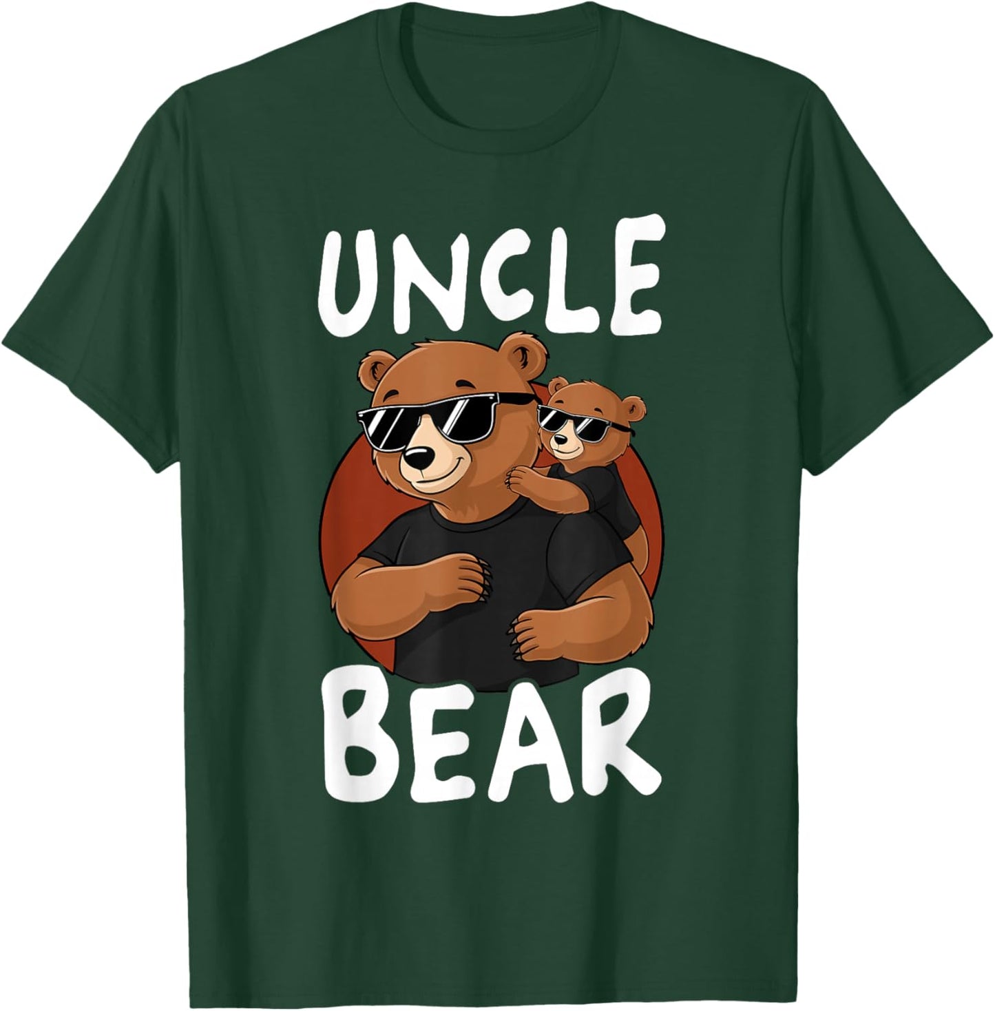 Cool Uncle Bear Family Bears T-Shirt - T-Shirt | Forest