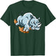 Rhino Lover Rhinoceros African Animal Safari Horn Wildlife T-Shirt - T-Shirt | Forest