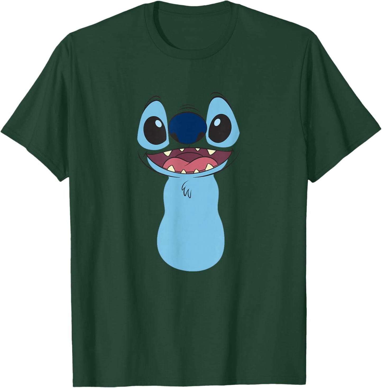 Disney Lilo & Stitch Halloween Costume Big Stitch Face T-Shirt - T-Shirt | Forest