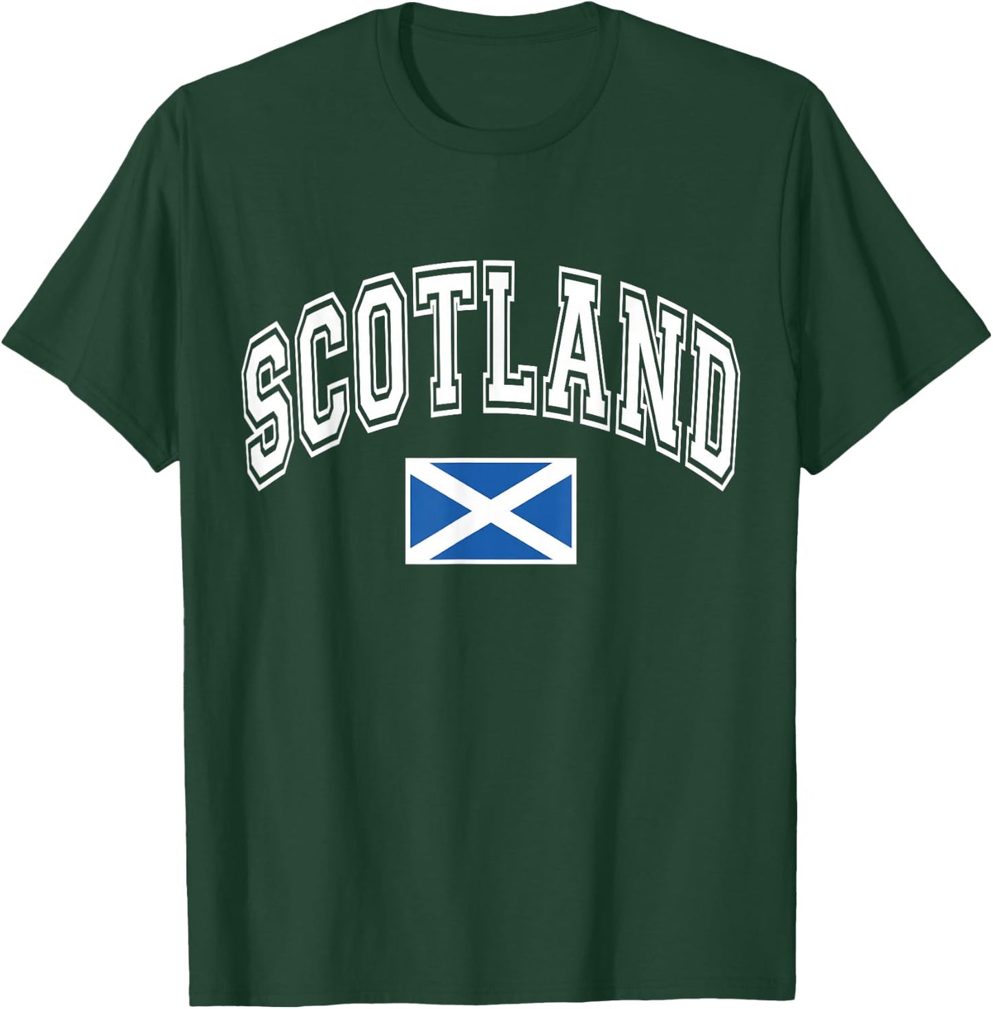 Scotland Scottish Flag T-Shirt - T-Shirt | Forest