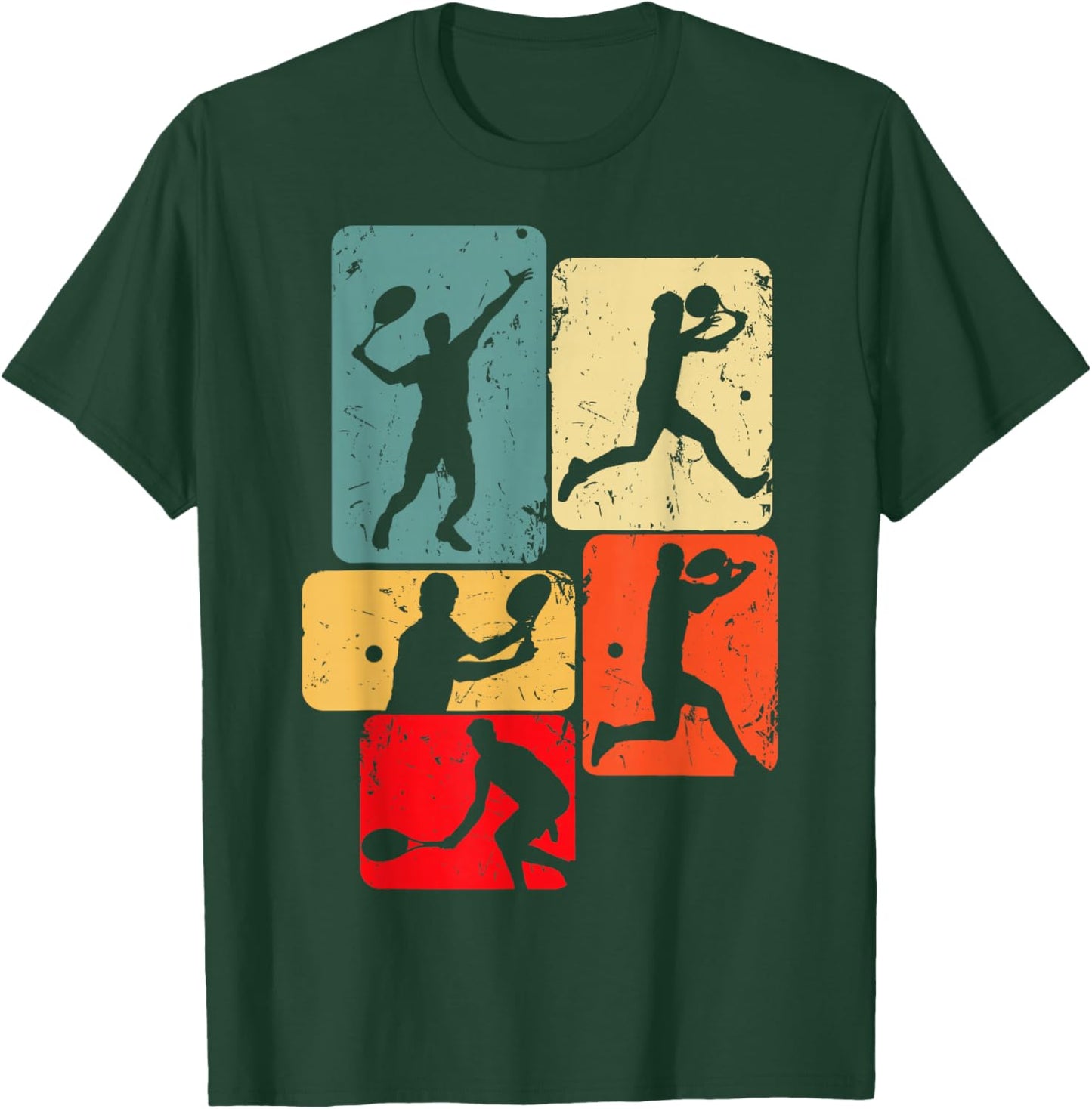 Tennis Tennisspieler Jungen Kinder T-Shirt - T-Shirt | Forest