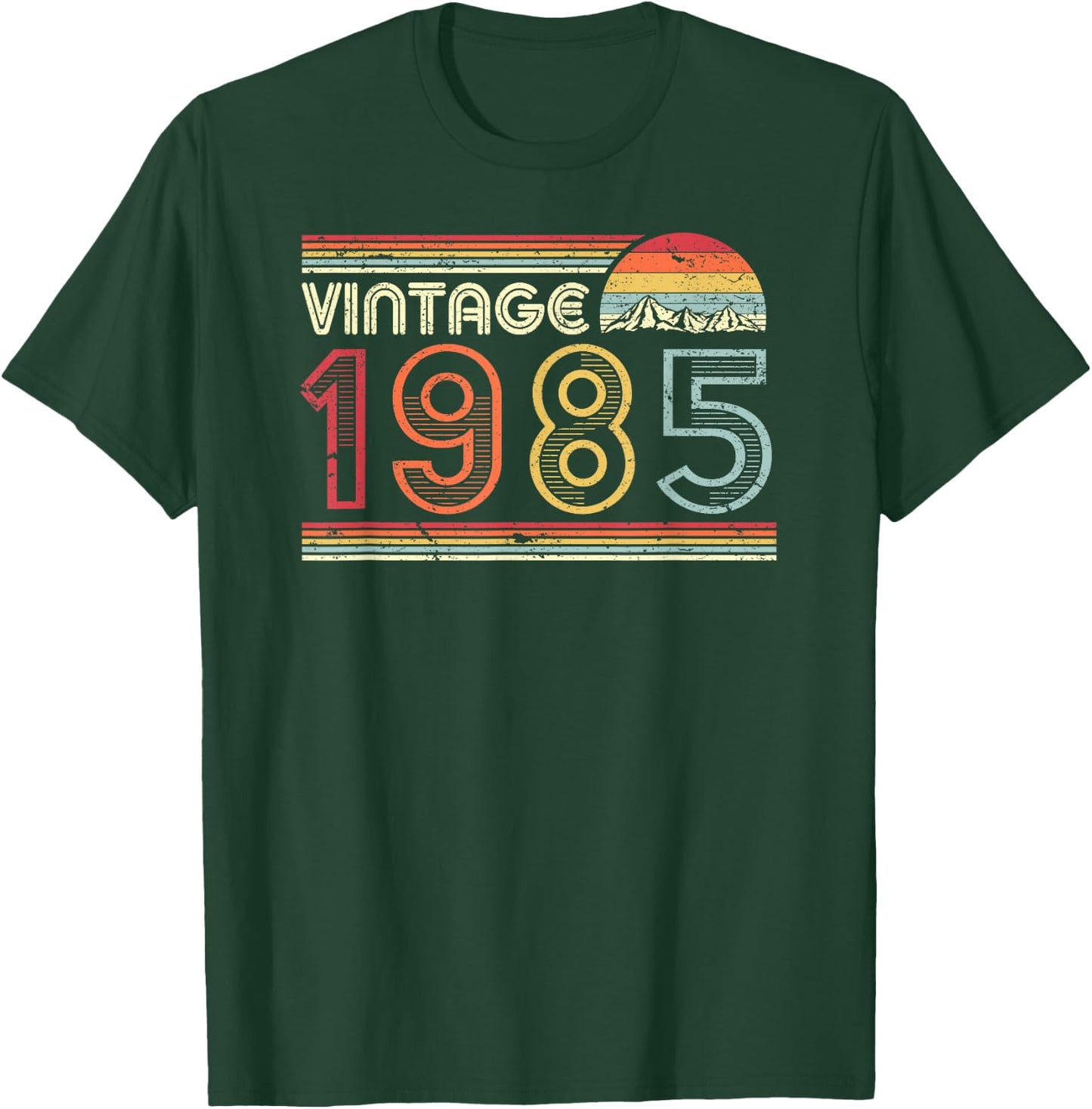 1985 Vintage Shirt, Birthday Gift . Retro Style T-Shirt - T-Shirt | Forest