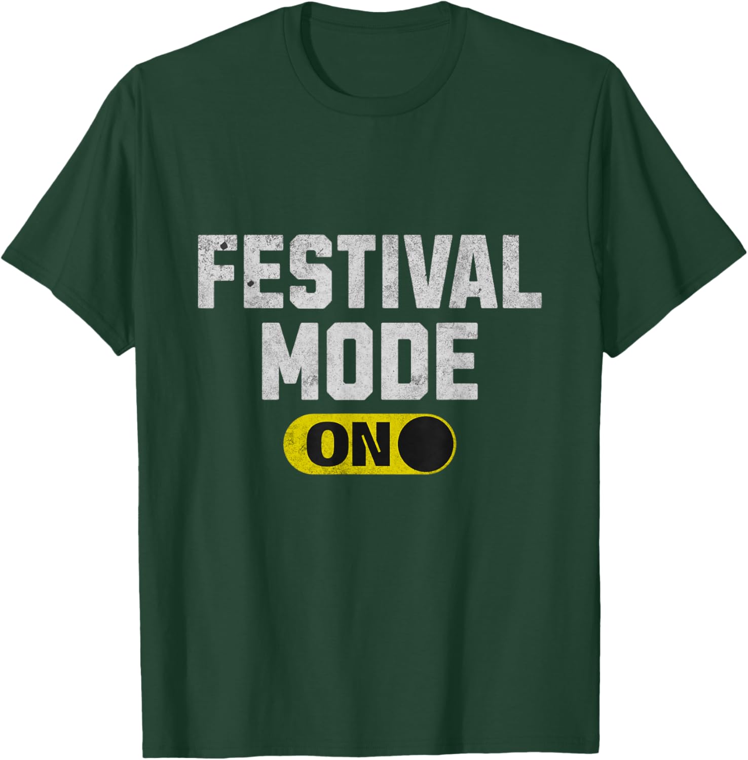 Festival Mode On Rock Music Concert Festival Souvenir T-Shirt - T-Shirt | Forest