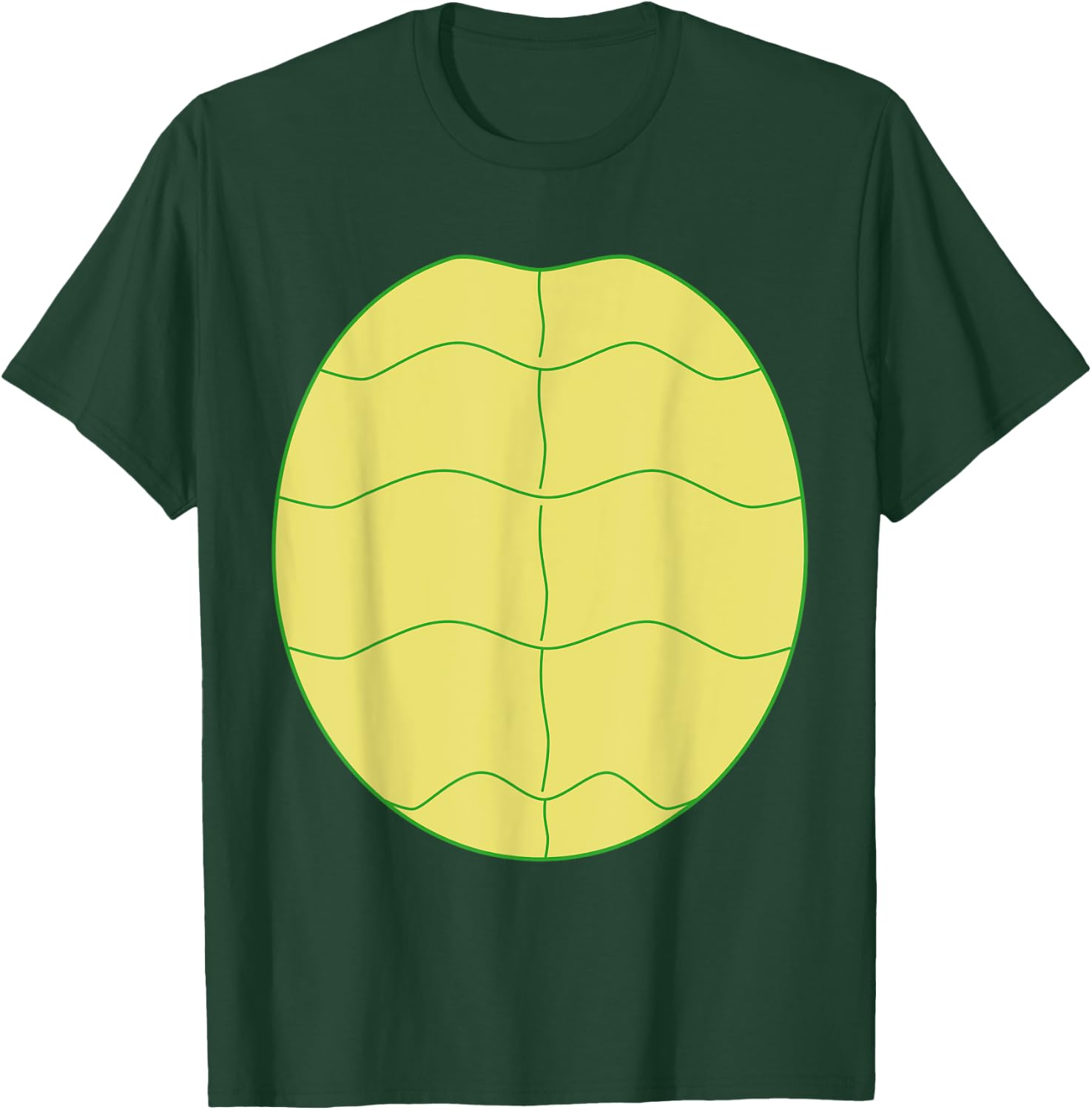 Funny Halloween Animal Belly Turtle Shell Costume Family T-Shirt - T-Shirt | Forest