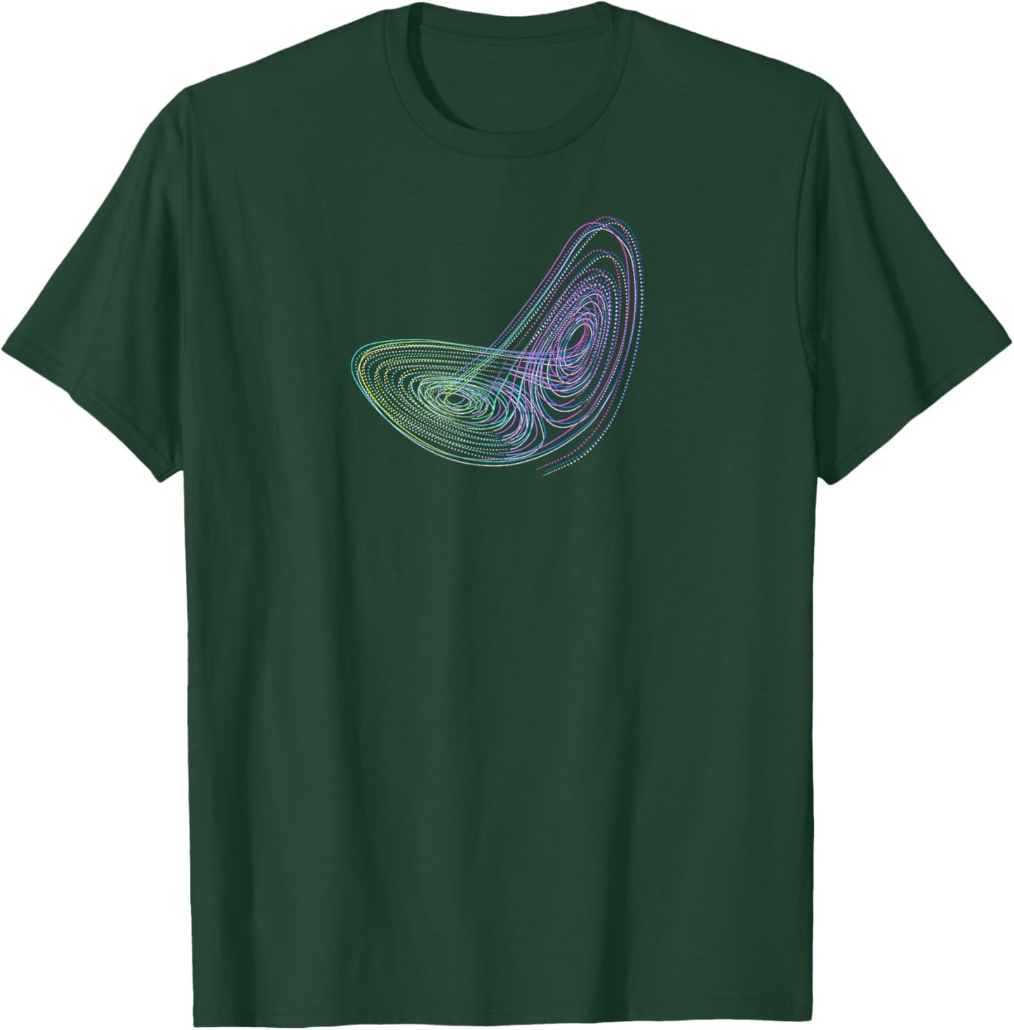 Chaos theory: Lorenz attractor T-Shirt - T-Shirt | Forest