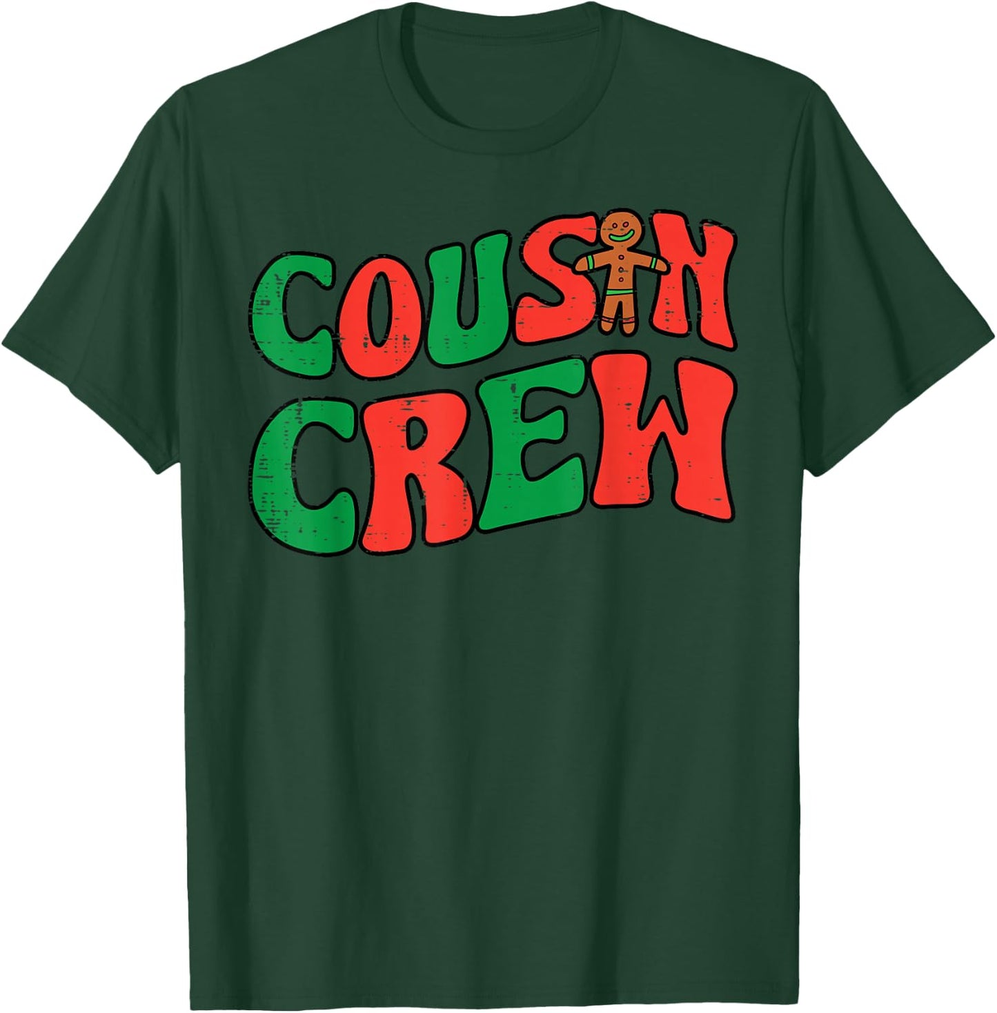 Christmas Cousin Crew Xmas Family Boys Girls Kids Toddler T-Shirt - T-Shirt | Forest