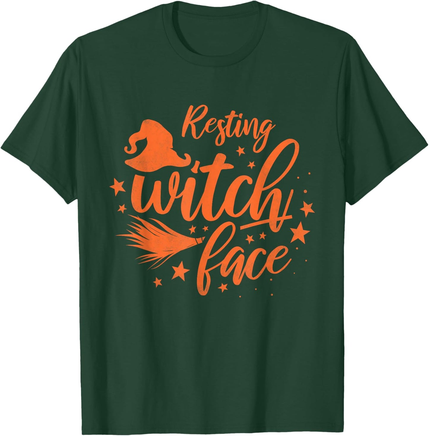 Resting Witch Face, Halloween T-Shirt - T-Shirt | Forest