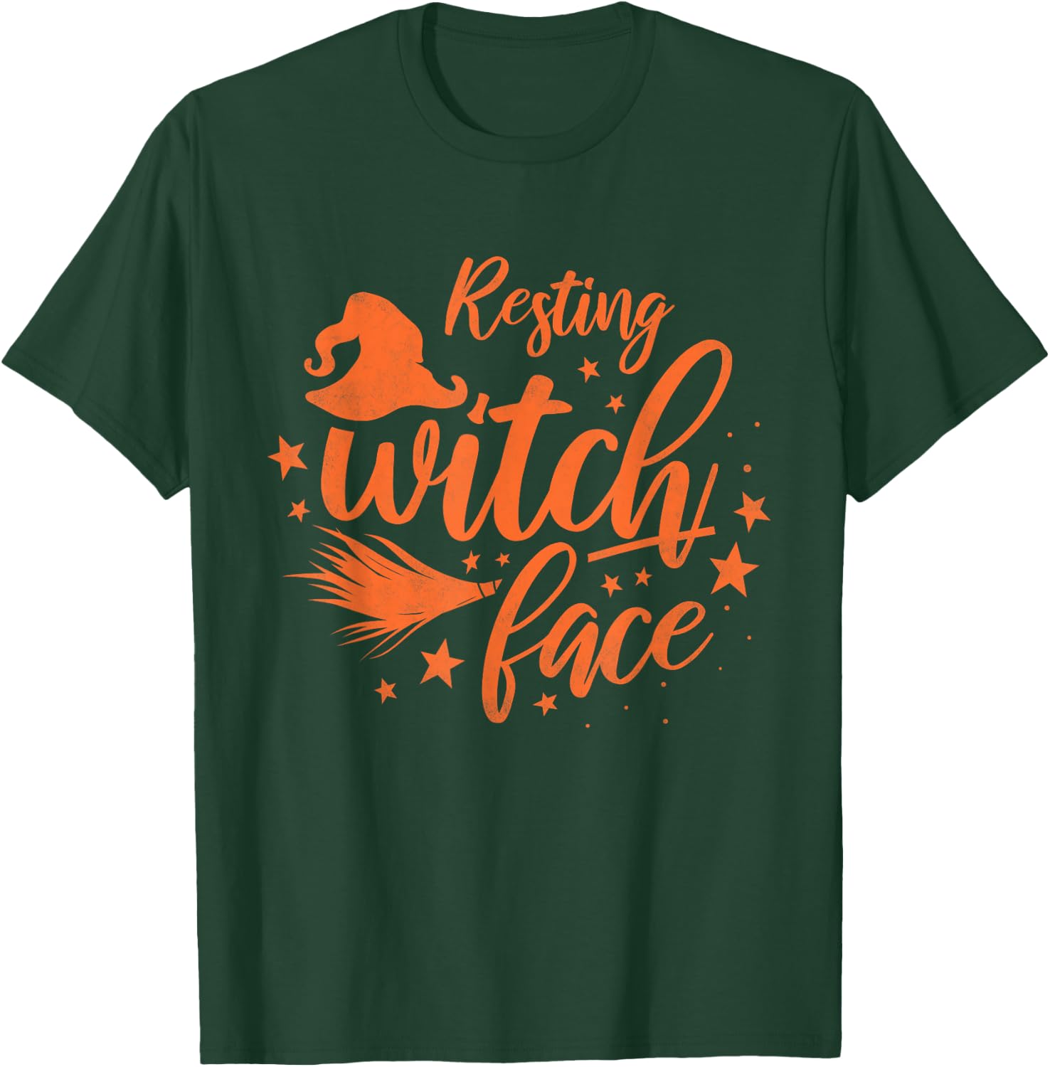 Resting Witch Face, Halloween T-Shirt - T-Shirt | Forest