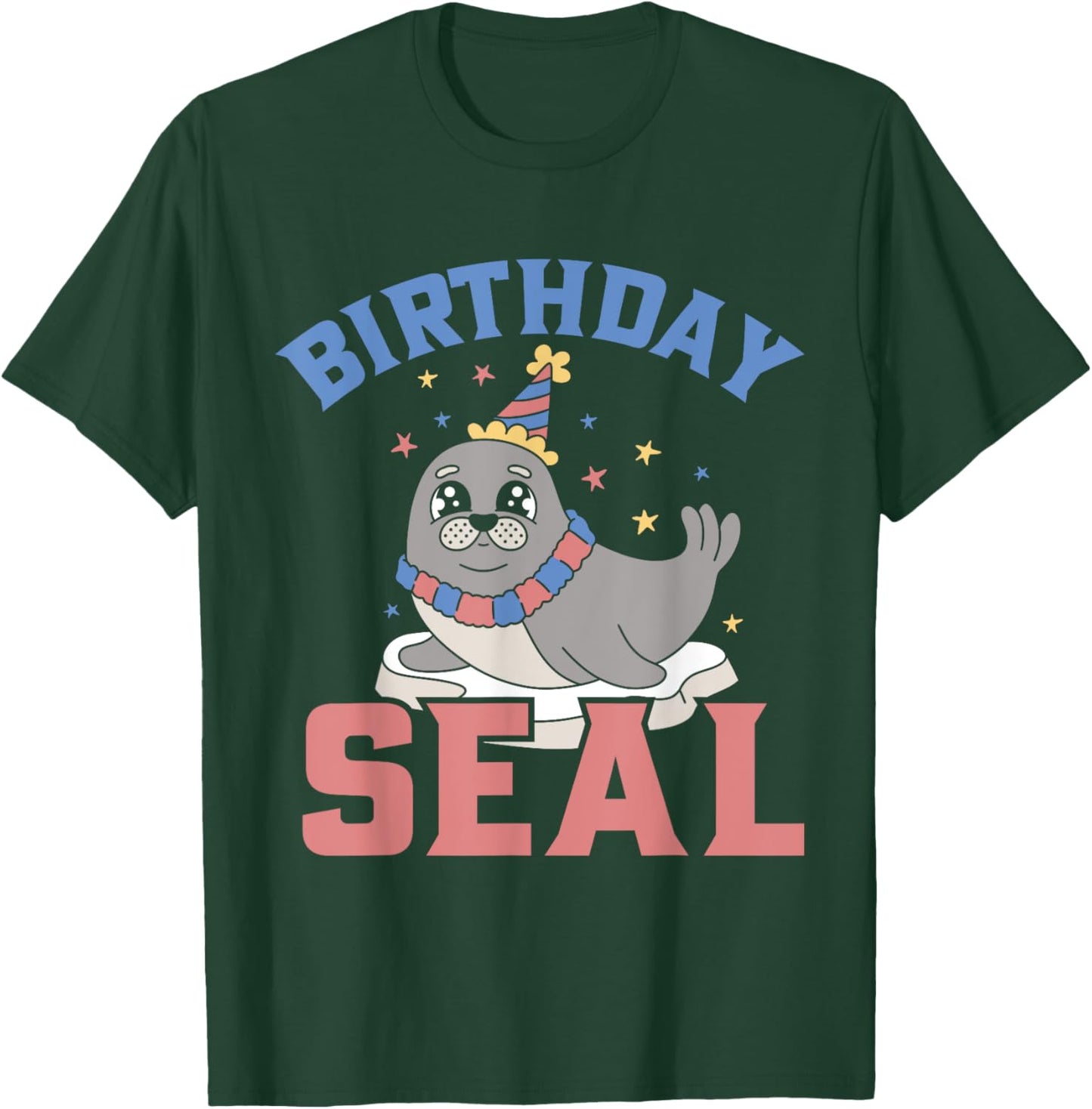 Birthday Seal T-Shirt - T-Shirt | Forest