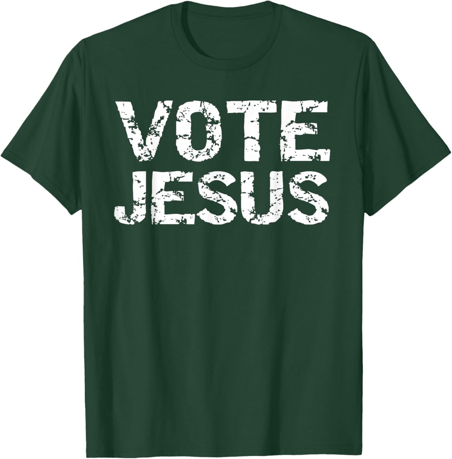 Conservative Christian Political Election Gift Vote Jesus T-Shirt - T-Shirt | Forest