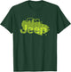 Kids Jeep Lines Graphic T-Shirt - T-Shirt | Forest