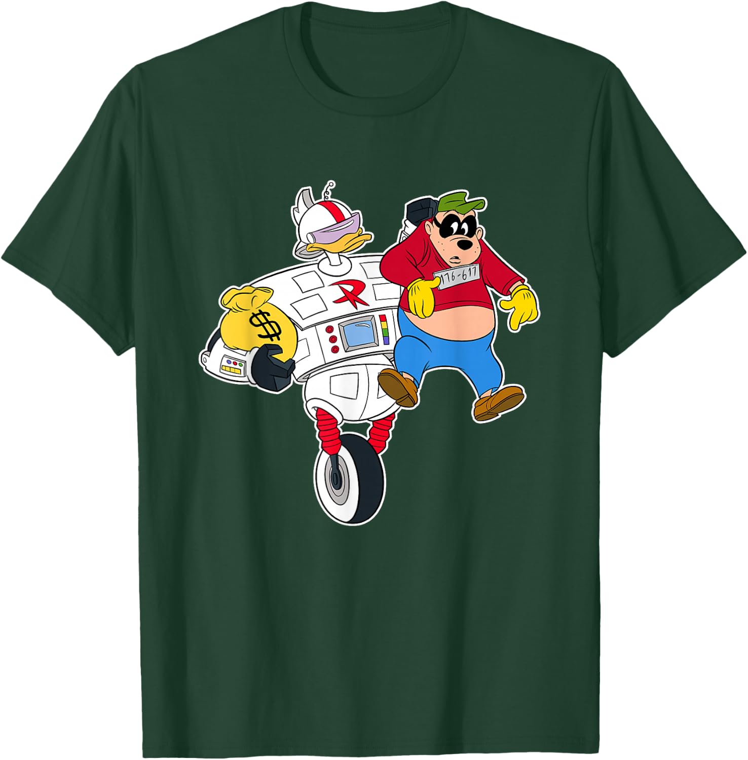Disney Gizmoduck and Beagle Boy DuckTales T-Shirt - T-Shirt | Forest