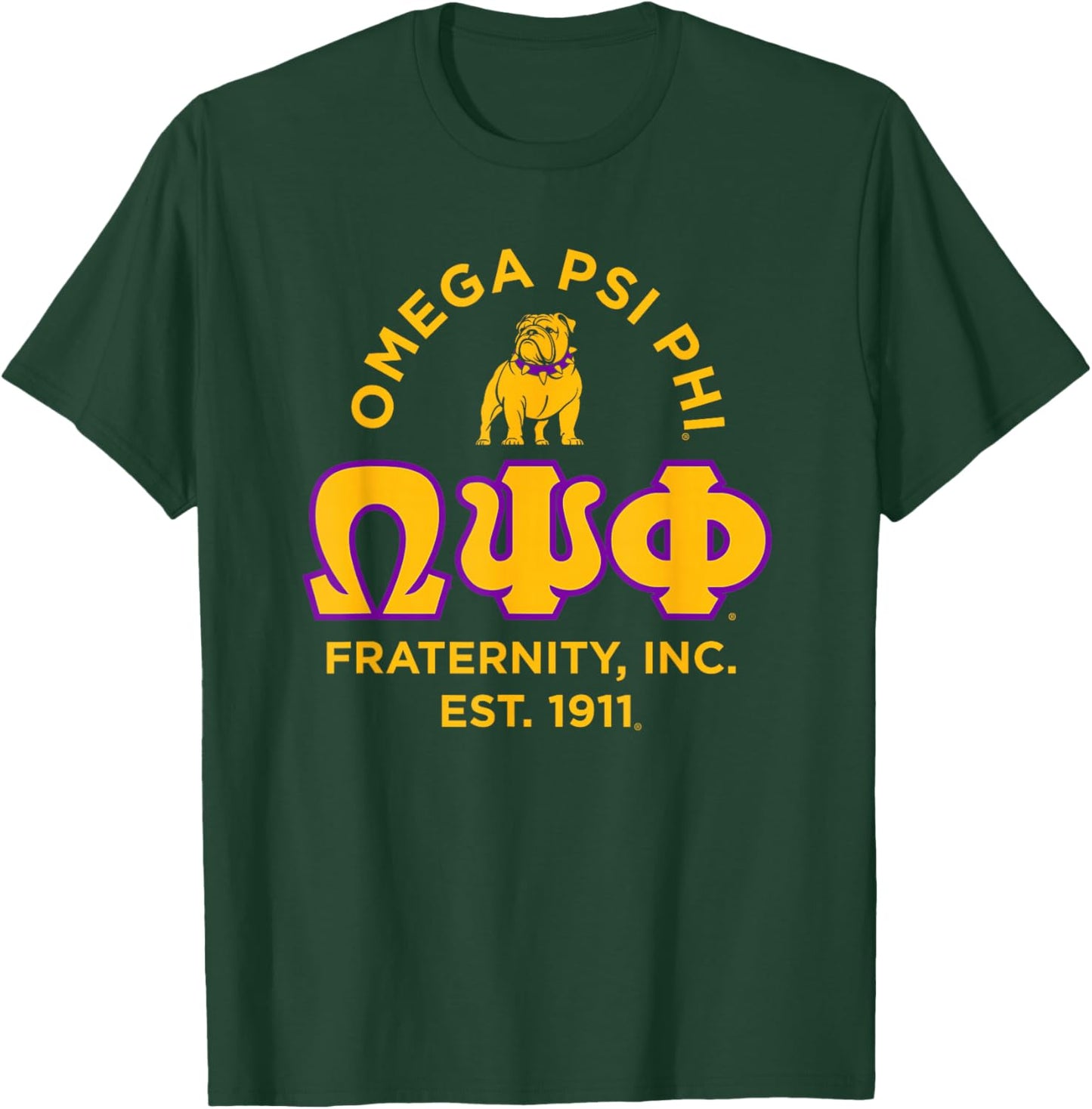 Omega Psi Phi Fraternity Paraphernalia, Omega Psi Phi Ques T-Shirt - T-Shirt | Forest