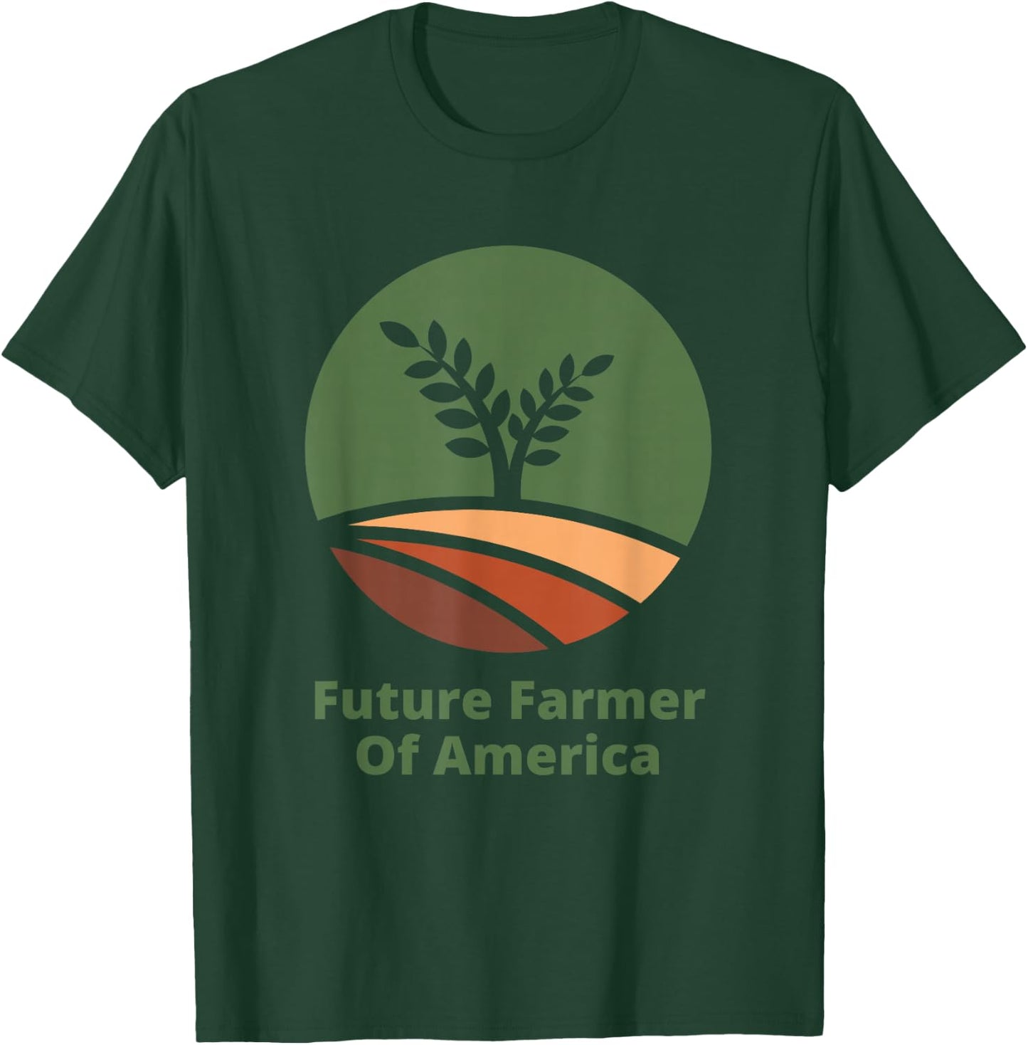 Future Farmer Of America for Farm Girls and Boys T-Shirt - T-Shirt | Forest