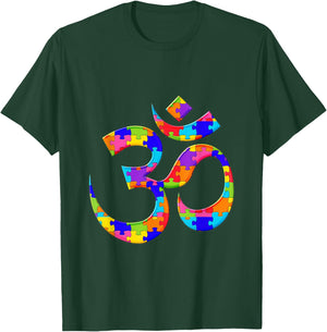 Om Brahman Puzzle Autism Puzzle T-Shirt - T-Shirt | Forest