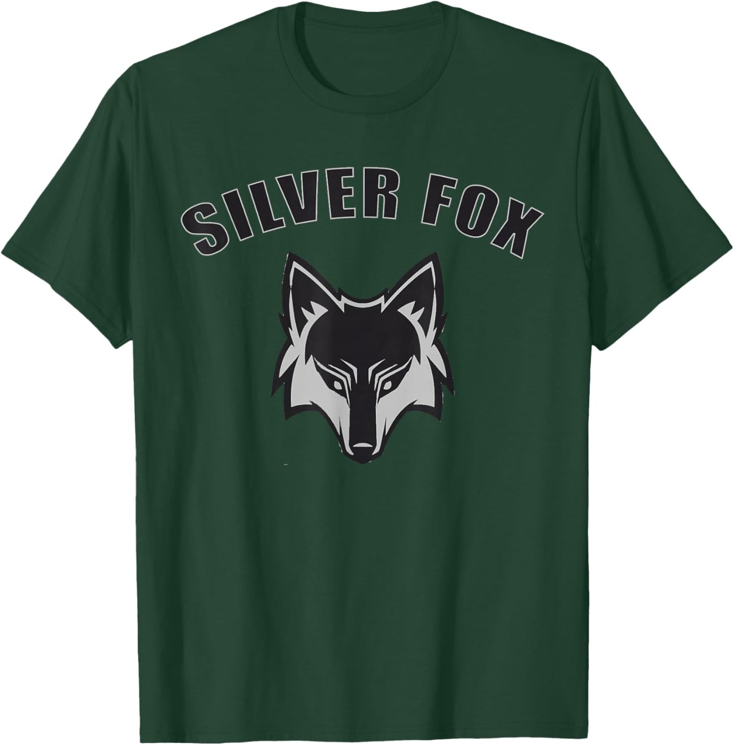 Silver Fox Men's and Women's design -sophisticated and funny T-Shirt - T-Shirt | Forest