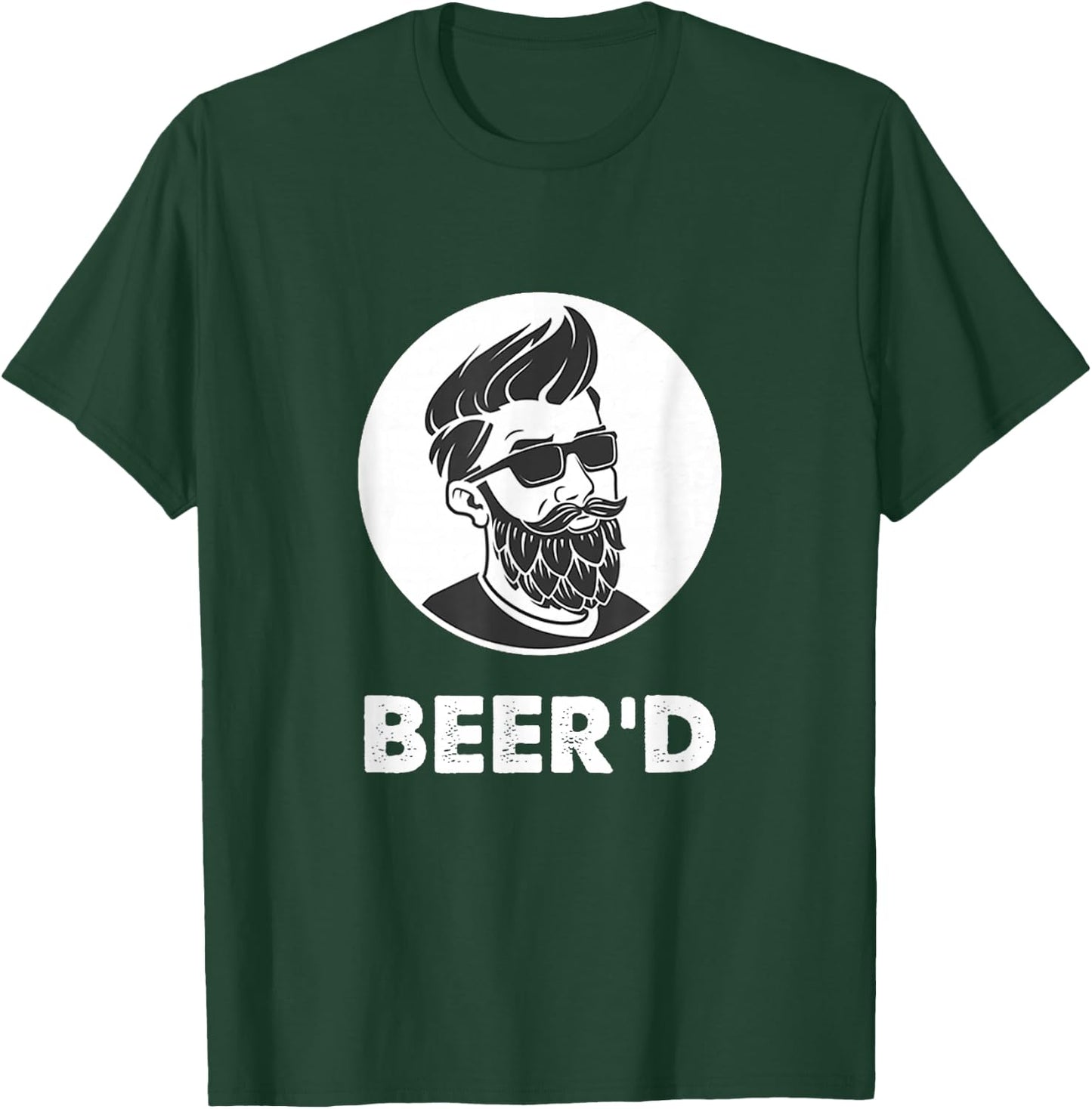 Beerd Beard Craft Beer Shirt T-Shirt - T-Shirt | Forest