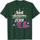 Unicorn Shirt Mermaid Birthday - Awesome Since 2018 B-day T-Shirt - T-Shirt | Forest