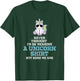 Manly Unicorn Gift Dad Grandpa or Bro - Funny Unicorn T-Shirt - T-Shirt | Forest