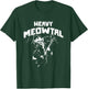 Heavy Meowtal - Cat Lover Gifts - Heavy Metal Music Gift T-Shirt - T-Shirt | Forest