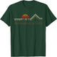 Summersville Lake West Virginia Retro Nature T-Shirt - T-Shirt | Forest