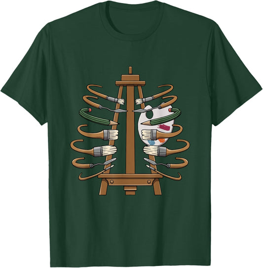 Art Teacher Graphic Artist Art Educator T-Shirt - T-Shirt | Forest