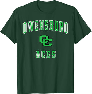Owensboro Catholic High School Aces T-Shirt - T-Shirt | Forest