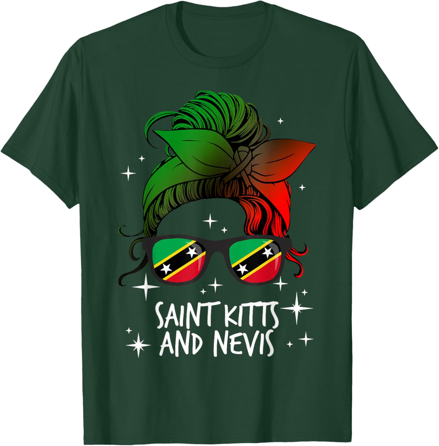 Saint Kitts and Nevis T-Shirt - T-Shirt | Forest