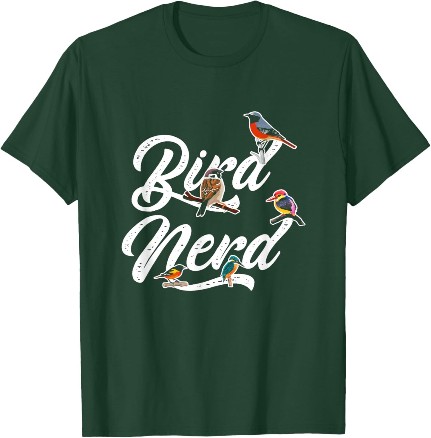 Birds Lover | Ornithology Bird Watching Nerd | Birds Lover T-Shirt - T-Shirt | Forest