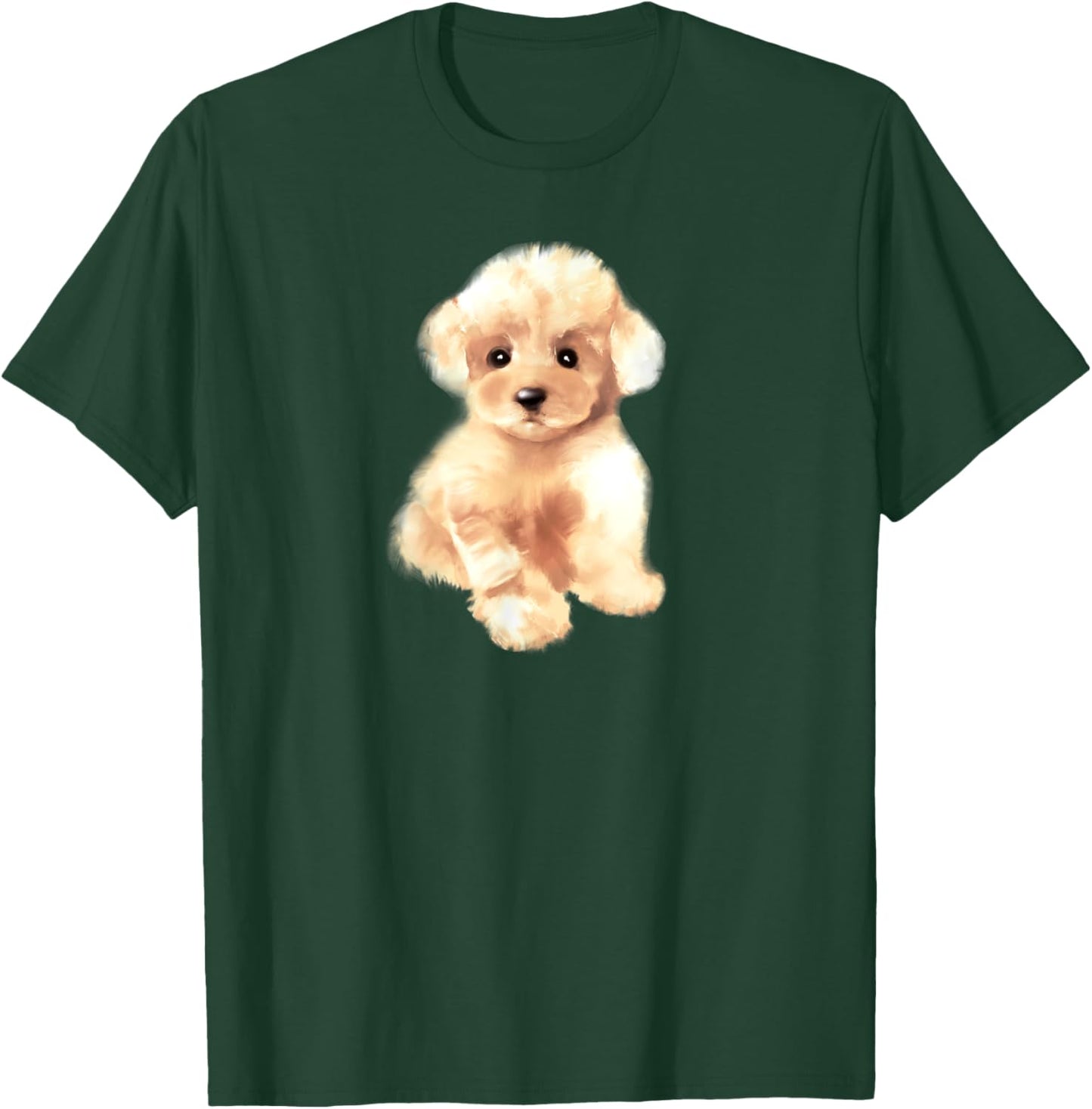 Toy poodle dog ,breed,mini poodle puppy Women Kids T-Shirt - T-Shirt | Forest