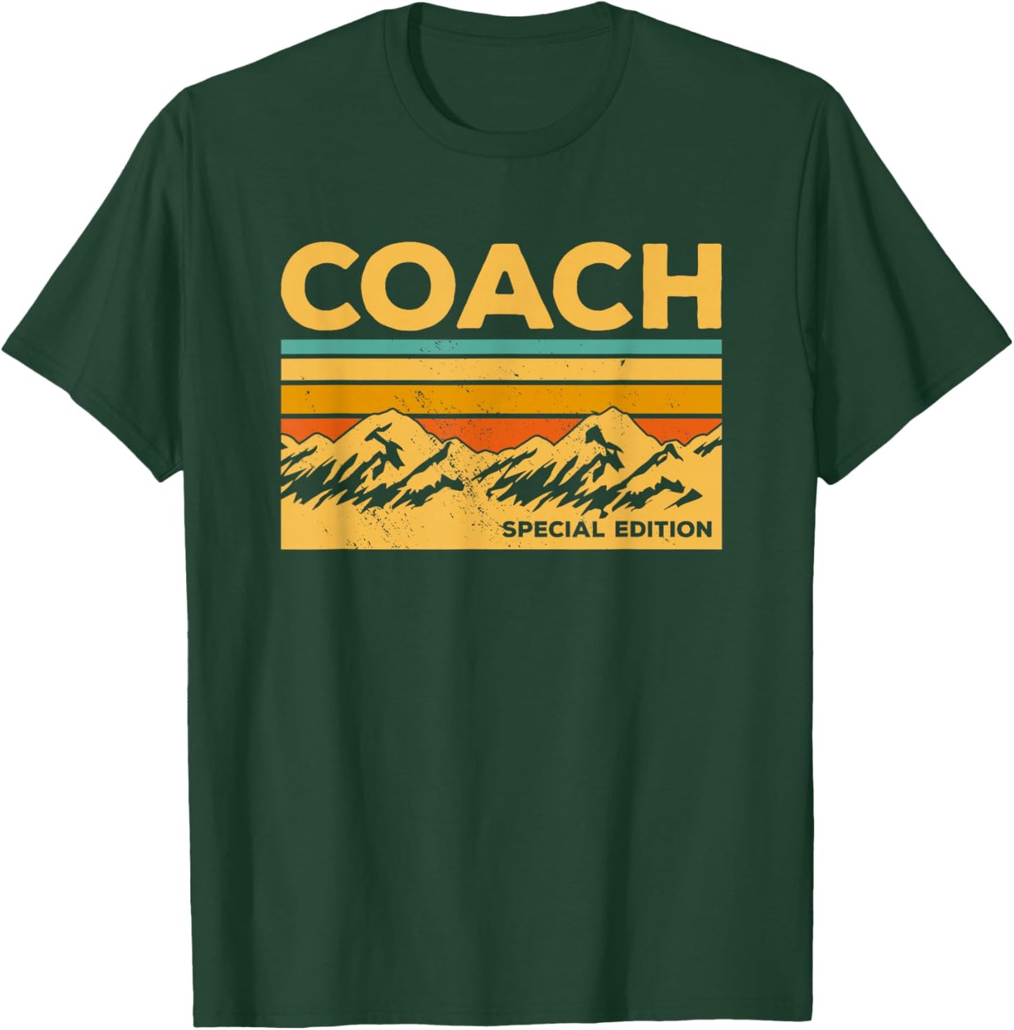 Vintage Coach Special Edition Coaching T-Shirt - T-Shirt | Forest