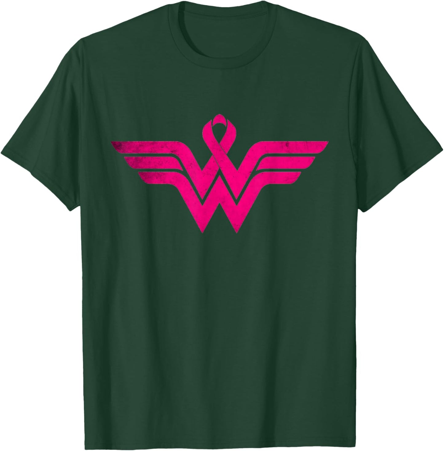 Breast Cancer Awareness for Super Women Survivors T-Shirt - T-Shirt | Forest