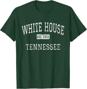 White House Tennessee TN Vintage T-Shirt - T-Shirt | Forest
