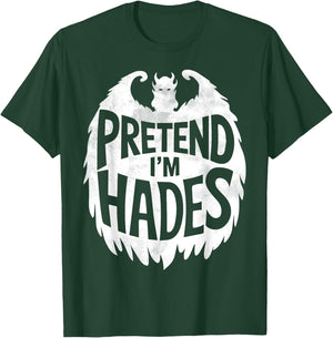 Funny Group Easy Adult Halloween Costumes Pretend I'm Hades T-Shirt - T-Shirt | Forest