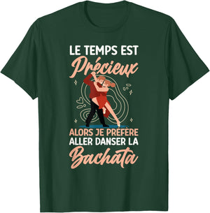 Dance Bachata Dancer , Black, S T-Shirt - T-Shirt | Forest