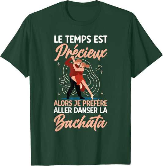 Dance Bachata Dancer , Black, S T-Shirt - T-Shirt | Forest