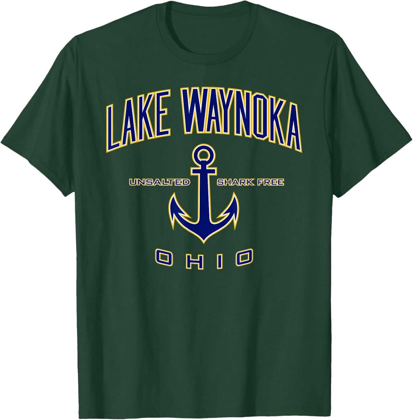 Lake Waynoka Shirt , Men, Girls & Boys T-Shirt - T-Shirt | Forest