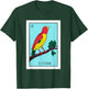 El Pajaro Lottery Card The Bird Card Mexican Lottery T-Shirt - T-Shirt | Forest