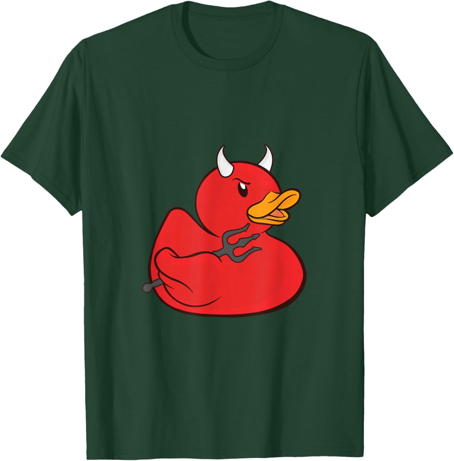 Rubber Duck Devil Rubber Duckie Halloween Costume T-Shirt - T-Shirt | Forest