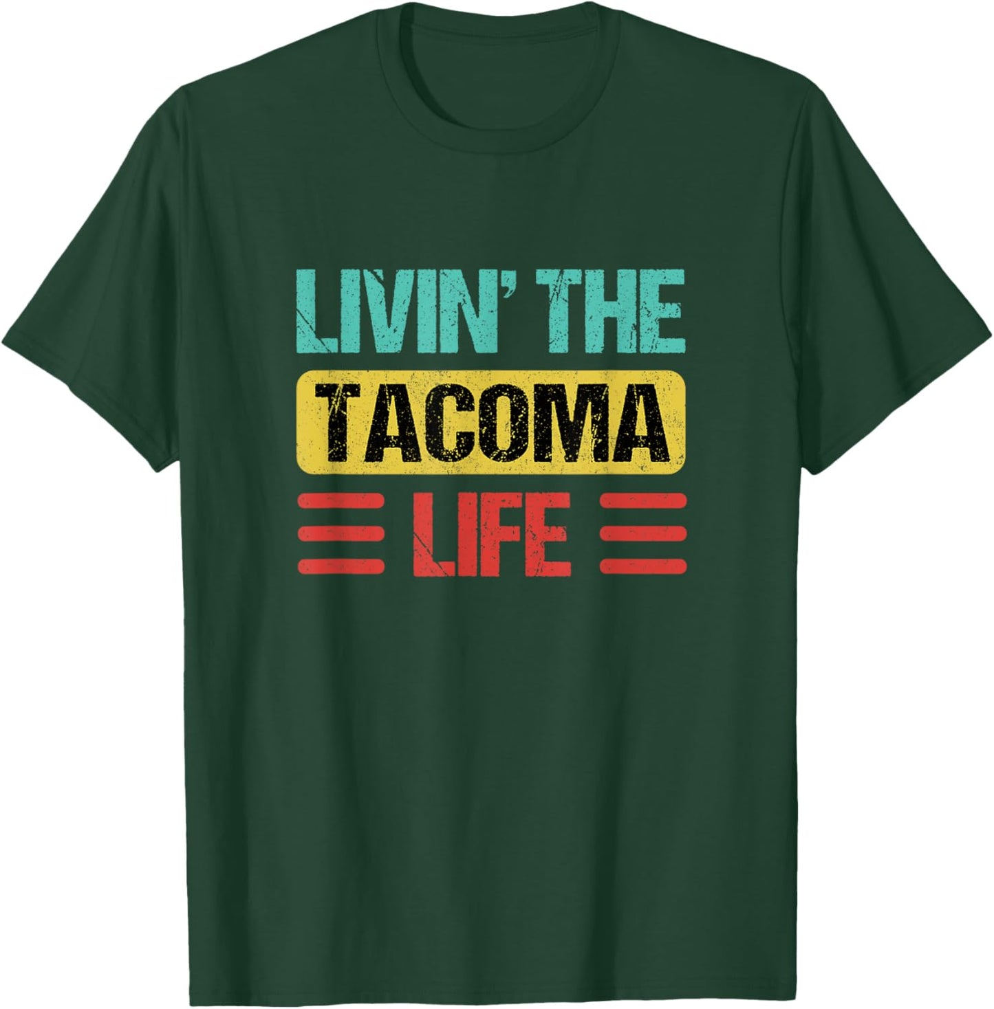 Tacoma Washington Shirts & Gifts Tacoma -Adults Black Small T-Shirt - T-Shirt | Forest