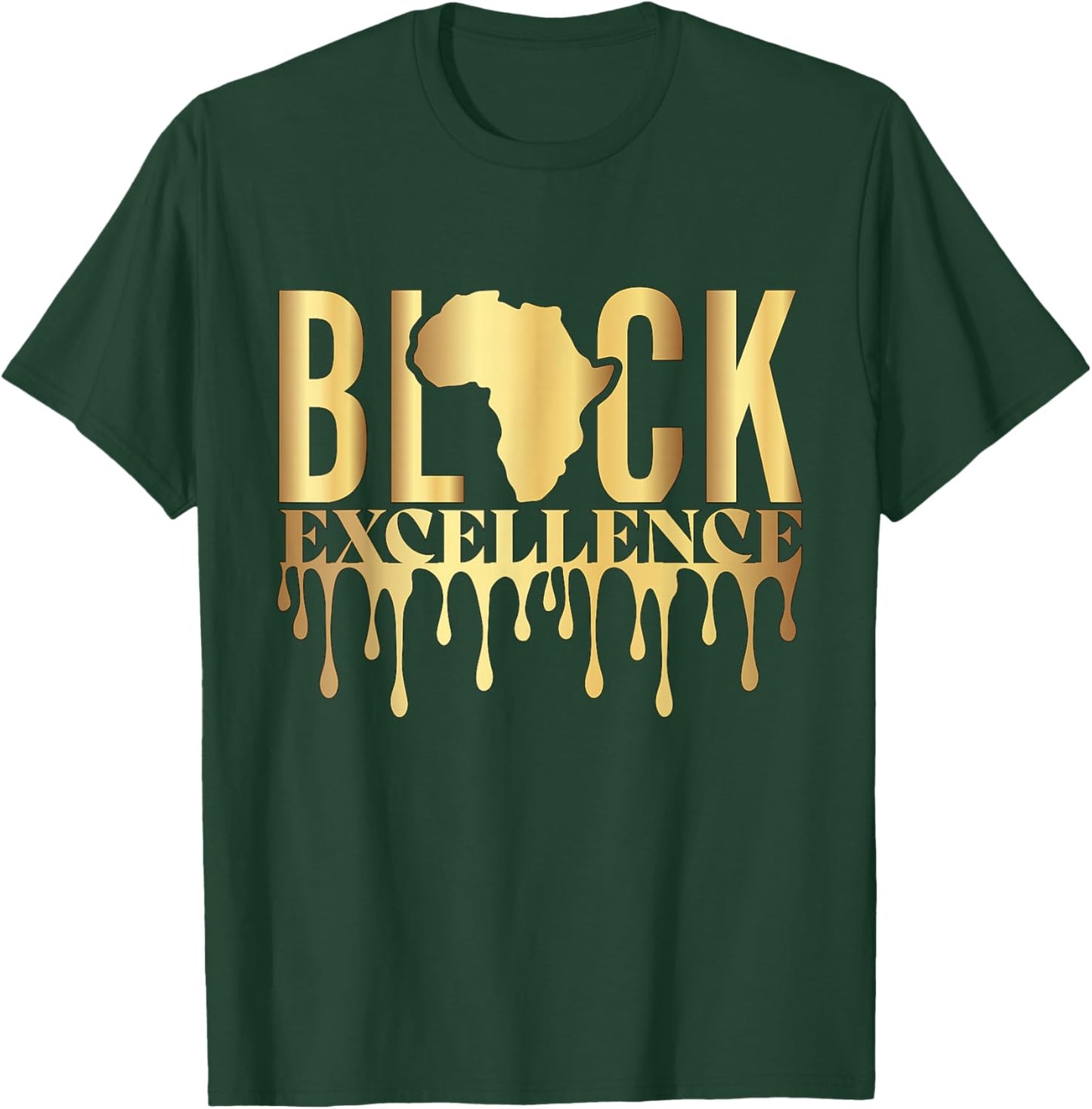 Black Excellence T-Shirt - T-Shirt | Forest