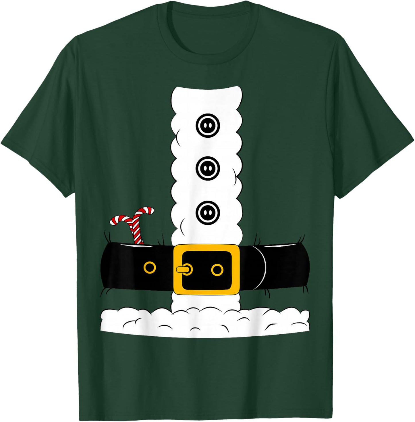 Christmas Santa Claus Suit Adult Men Women Kids Gift T-Shirt - T-Shirt | Forest
