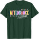 Attendance Clerk School Attendance Clerk T-Shirt - T-Shirt | Forest