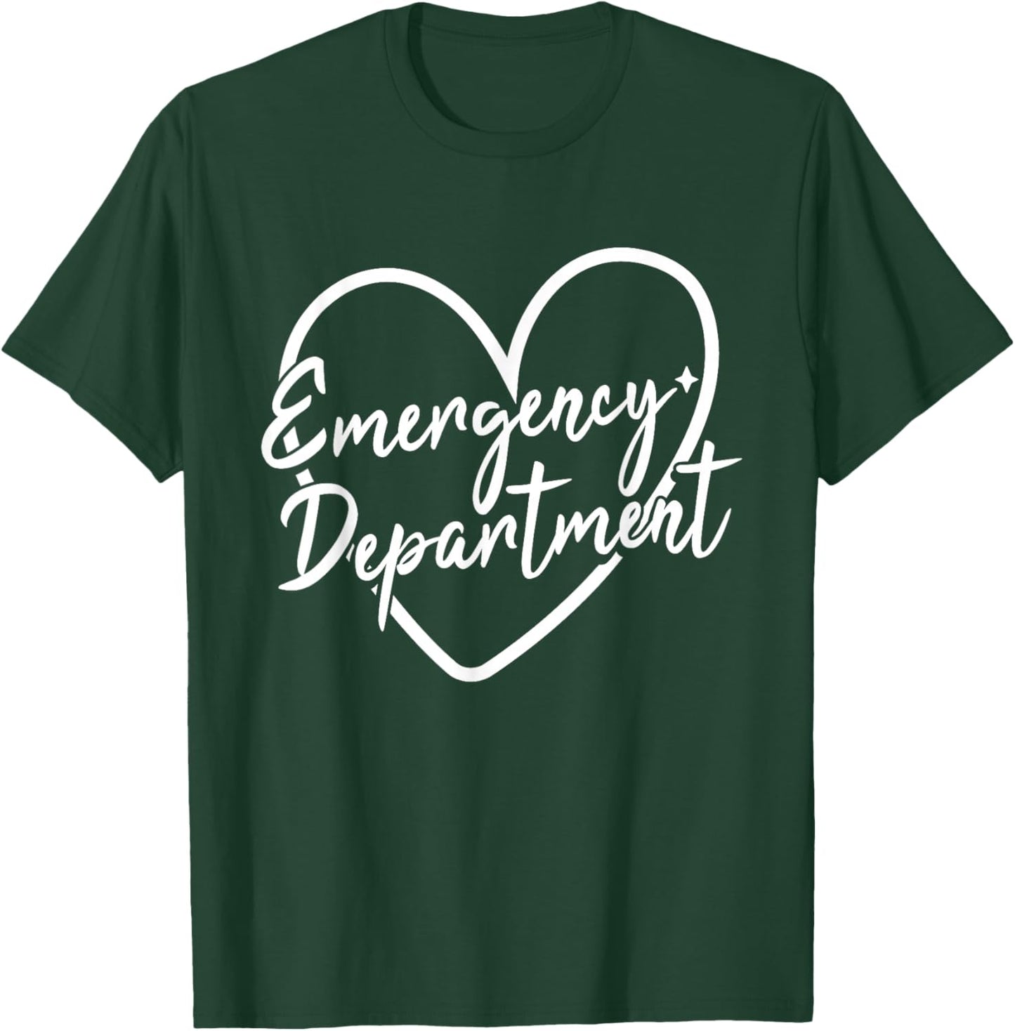 Emergency Department Emergency Room Healthcare Nursing T-Shirt - T-Shirt | Forest