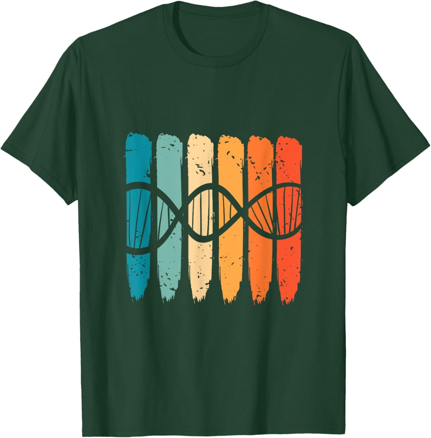 Biochemist Science DNA Vintage Biochemistry Biology Retro T-Shirt - T-Shirt | Forest